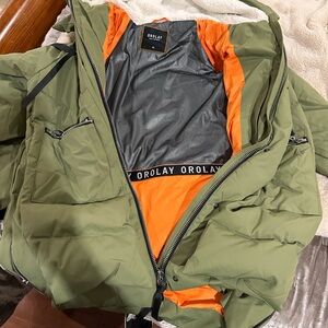 Orolay Coat in army green